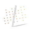 Glasstrohhalm 14 cm, personalisierbar